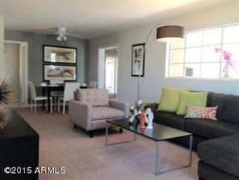 Open Living Room and Dining Room