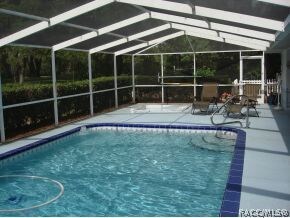 view to inground hot tub