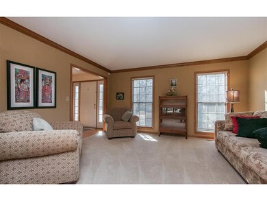 Formal living room.  Again, bright and sunny with 