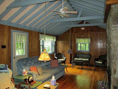 Living Room. Warm wood through out