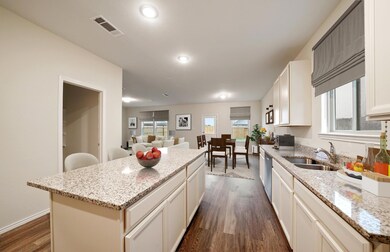 Airy kitchen  *Photos of furnished model. Not actu