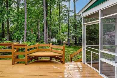 Another deck view.  Notice access to screened in p