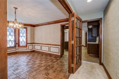 French Doors Compliment The Dining Room
