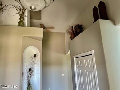 Niche and front hallway