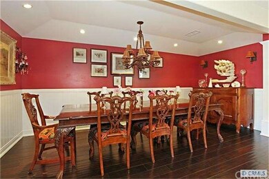 Elegant formal dining room
