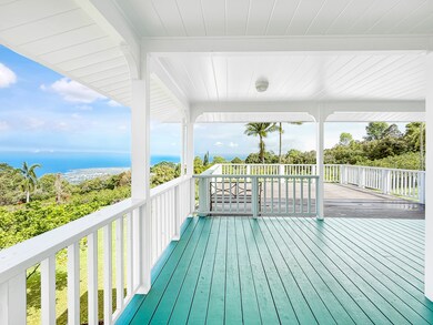 Tons of covered outdoor space to enjoy the unbeatable climate and sweeping ocean views at this elevation.