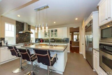 Gorgeous Gourmet Kitchen was remodeled with high-e