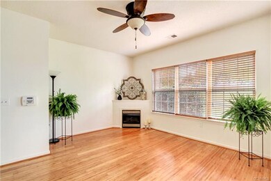 This versatile space is open to the dining area an
