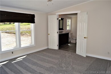 Large master suite with updated bath