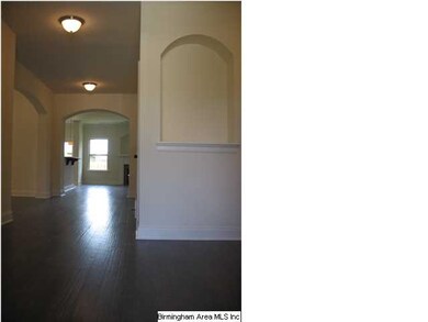 A wide welcoming foyer