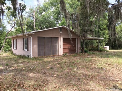 Detached block garage