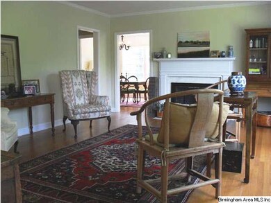 Living Room.  Notice the hardwood floors throughou