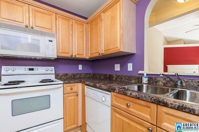 Move around easily in this kitchen with everything