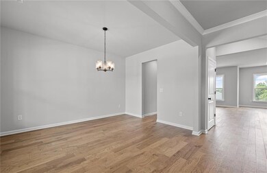 Dining room view from foyer
