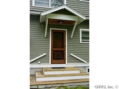 Exterior Front Entry area**