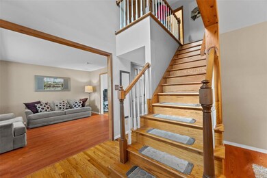 Stairs to upper level