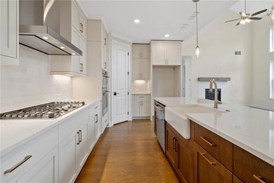 Lots of countertop space Note: not actual home. Photo of previously built Lawrence plan