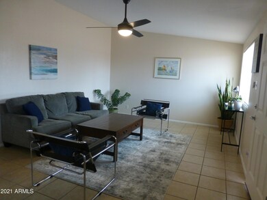 Living room from kitchen