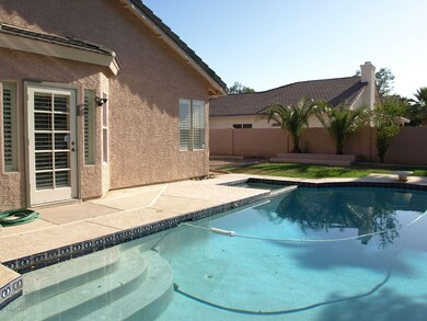 Sparkling diving pool
