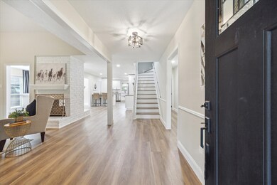 This home offers an open concept floor plan, great