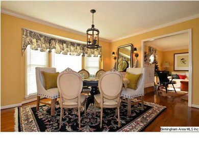 View of dining room with lots of natural sun light