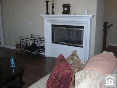 Cozy fireplace