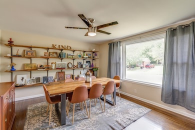 Large picture window brings owners great natural lighting