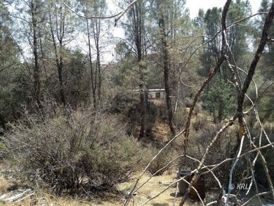 Trailer in background