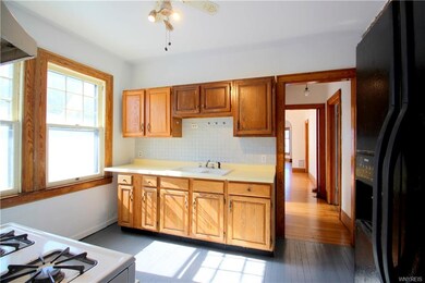 Second floor, upper kitchen.