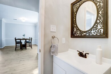 Downstairs half bath.