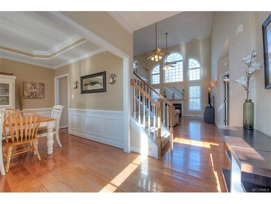 The effortless flow from the foyer draws you into 