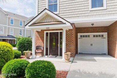 Entrance and garage entry