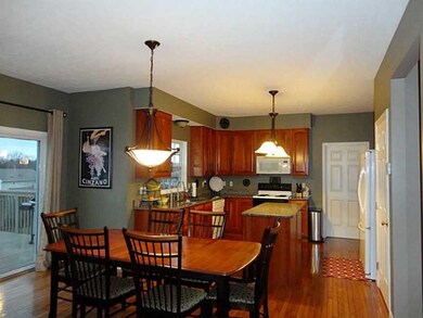 Kitchen. Eat in Kitchen with hardwood flooring and