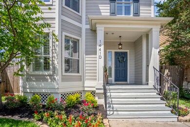 The covered front porch offers the perfect spot to