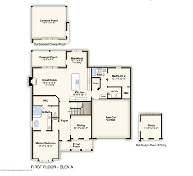 Cheshire Floor Plan Down