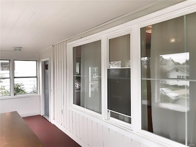 Enclosed porch!