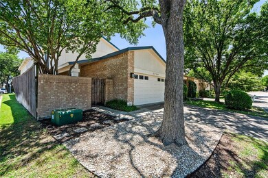 Gate leads to a private porch entry..