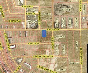 Highlighted parcel on map
