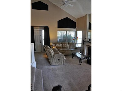Living Room. Vaulted Ceilings