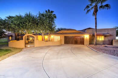 Front View - Twilight