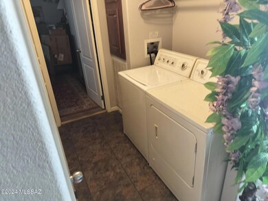 Hallway and laundry
