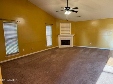 Large Family Room w/ corner FP