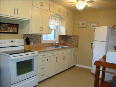 Kitchen has been updated with new cabinet doors, h