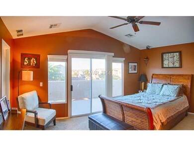 Master Bedroom. Master Suite with personal balcony
