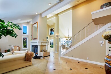 Dual stunning fireplace services the living room a