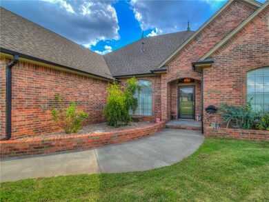 Landscaped front flower beds