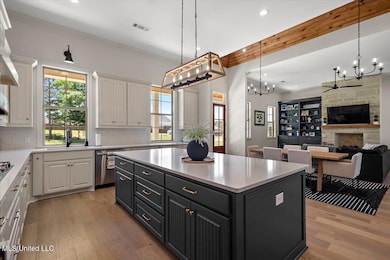 Kitchen into main area