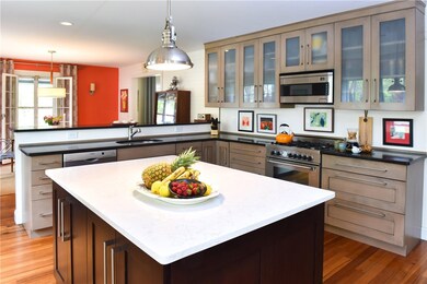 Extraordinary Kitchen with honed granite counters