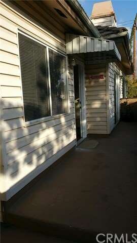 private balcony to front door.