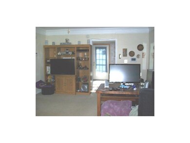 Living room into dining area